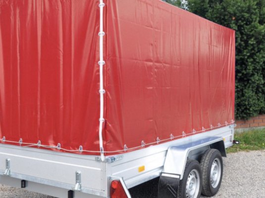 Dvounápravový nebržděný Euro C750/G3-170, 325x145x35, 170cm